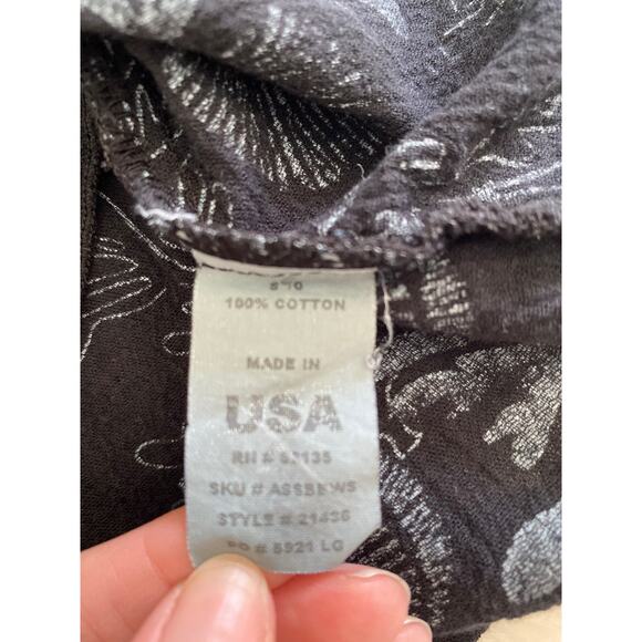 Fresh Produce‎ Womens Flounce Sleeve Under Sea Top Sz M - Picture 6 of 9